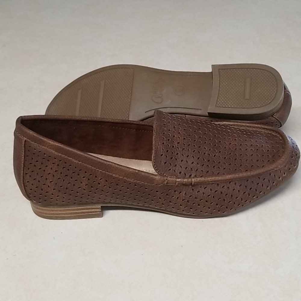 MIA Amore Monaa Women's Loafers Size 9 Brown Perforated Comfort Flats NEW - Picture 9 of 10